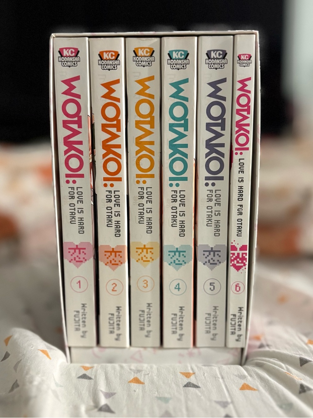 Wotakoi: Love is Hard for Otaku Volumes 1-6 Box set